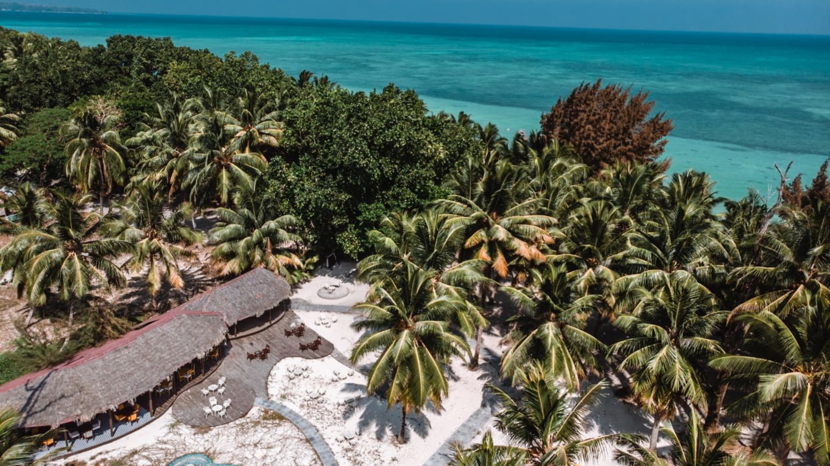 Aerial View of Silver Sand Beach Resort