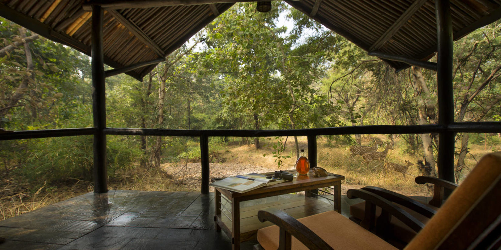 Cottages in satpura-Reni Pani Jungle Lodge in Madhya Pradesh  resort in satpura national park