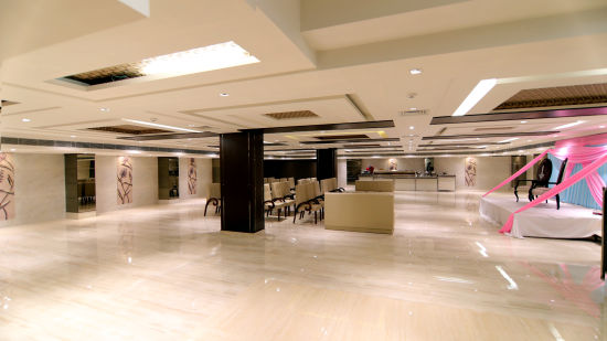 The spacious interiors of the Banquet Hall 2 - Udman Hotel Haridwar