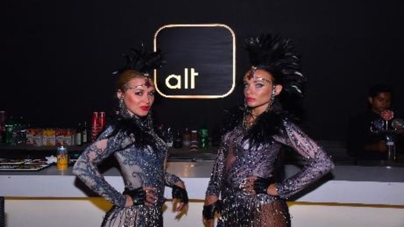 dancers posing at an event
