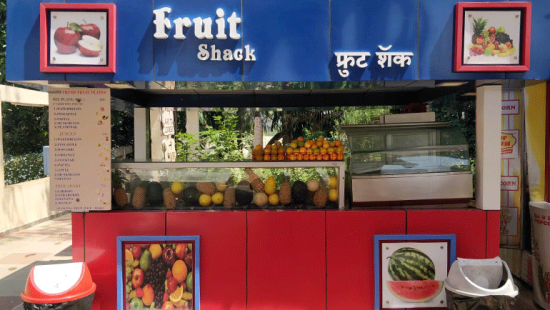 Water Kingdom - the Fruit shack stall at our water event