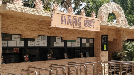 Water Kingdom - Hang Out counter at our water park