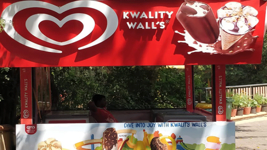 Water Kingdom - Kwality Walls stall at our water park