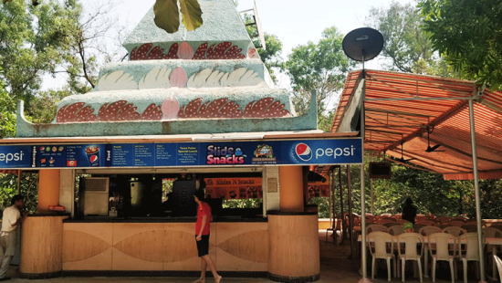 Water Kingdom - SlideNsnacks counter at our water park