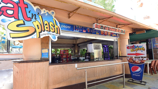 Water Kingdom -  the Eat 'n' Splash counter at our water park