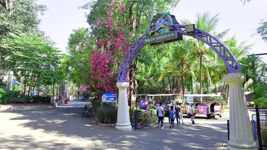 Water Kingdom -  the entrance to the jetty at our water park