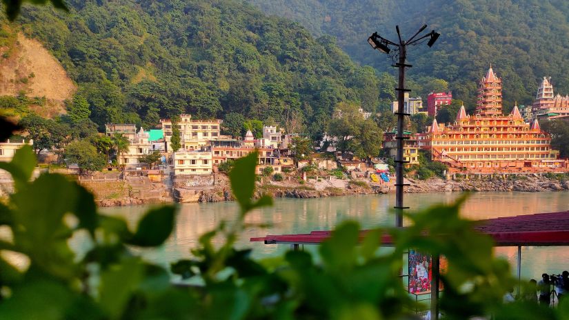 A view of the town from afar