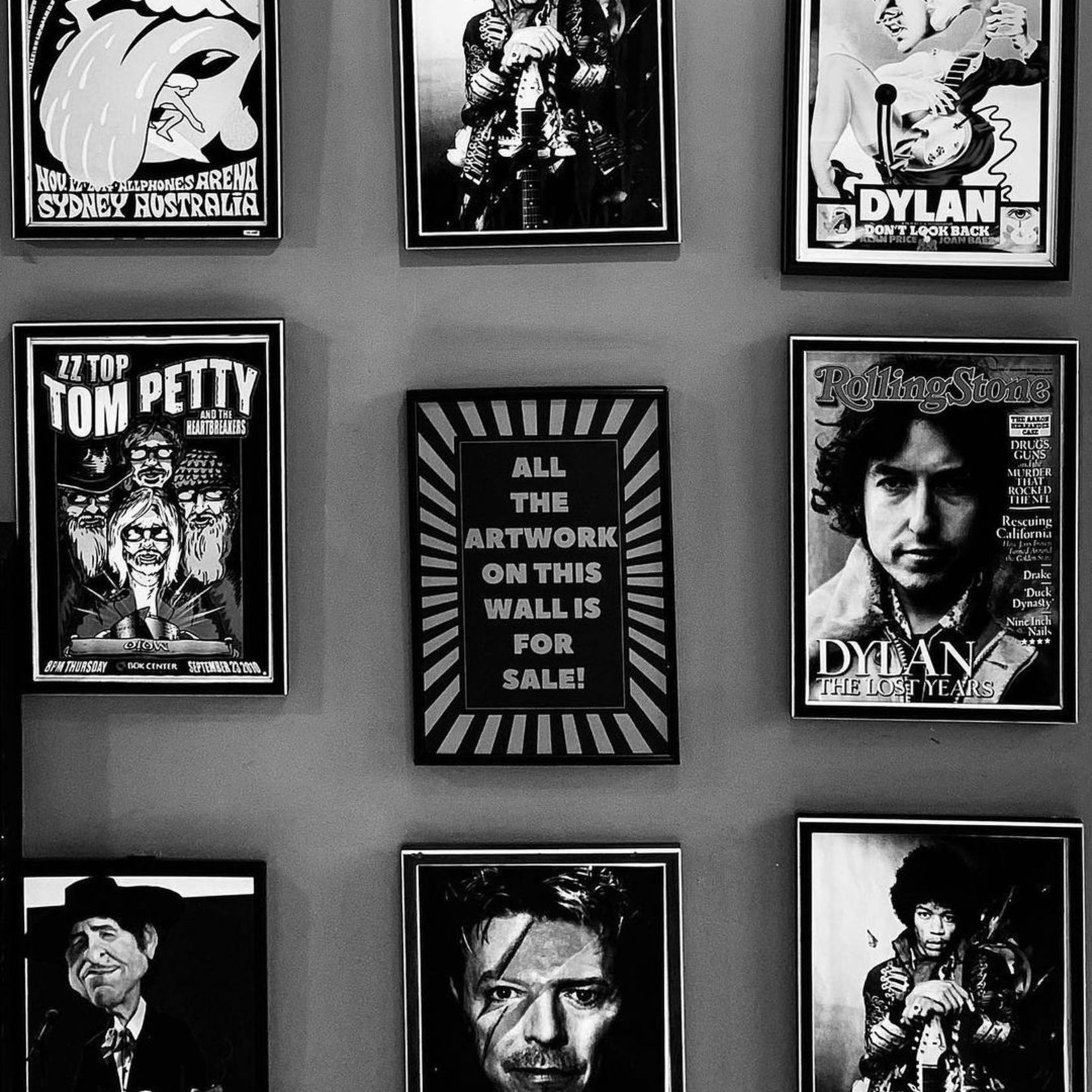 framed posters