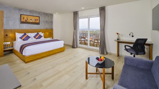 An overview of premium room - Comfort Inn Statue Of Unity Ekta Nagar