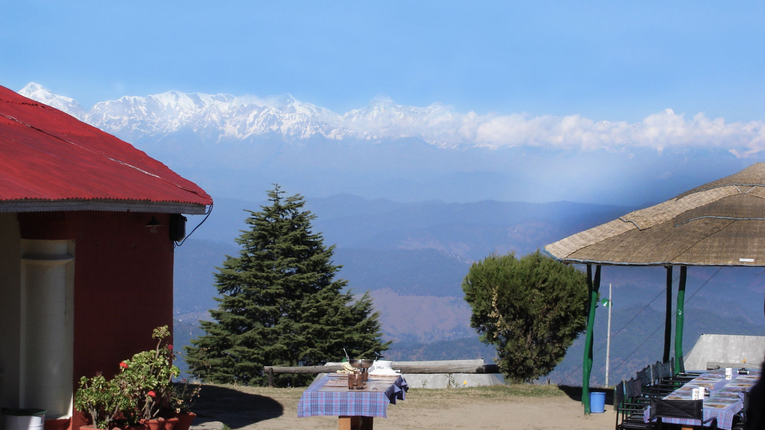 Let s Camp Sitlakhet Himalaya view 2
