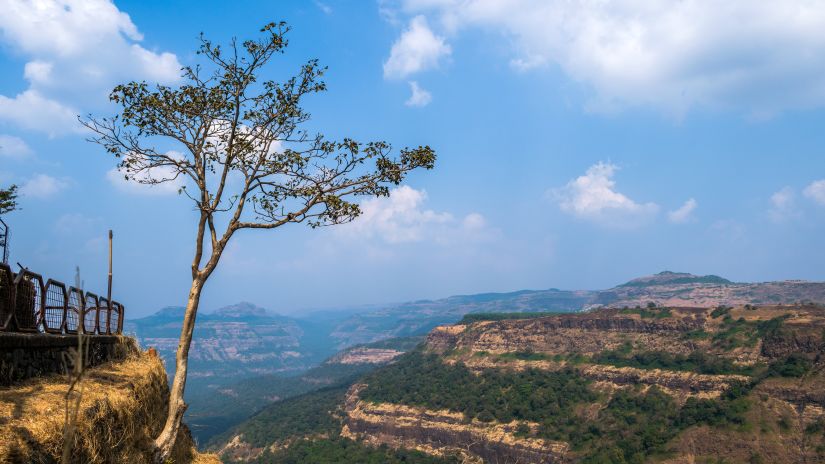 view of hills and surrounding greenery