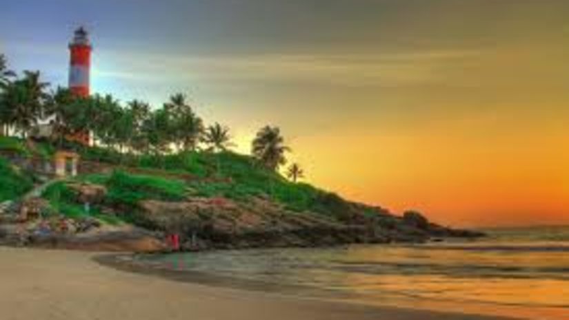 Light house beach Kovalam