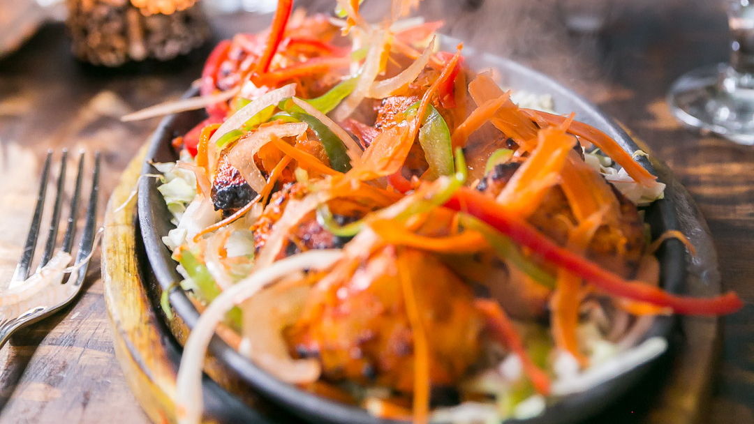 A close shot of a sizzling food item Sun Park Hotel & Banquet, Chandigarh - Zirakpur