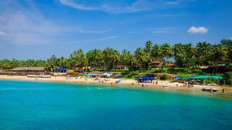 aerial view of a Beach In Goa 2