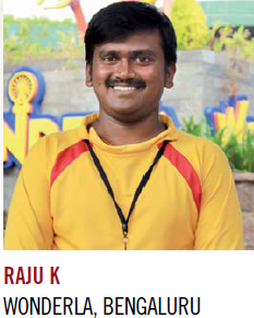 Raju K - Wonderla Staff