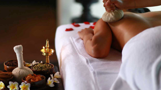 Ayurveda-massages