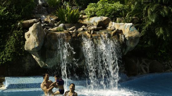 Family In the Pool at The Retreat and Convention Center