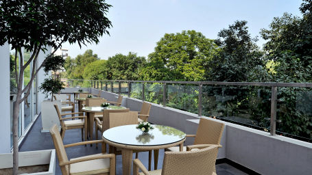 Terrace Grill at Hometel Chandigarh, rooftop restaurant in chandigarh