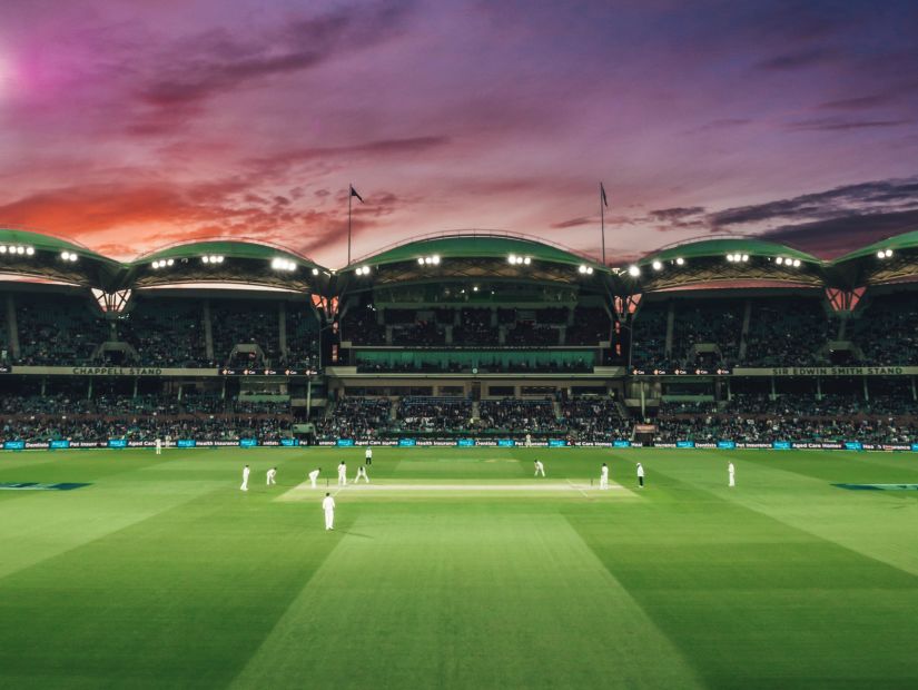 A cricket stadium