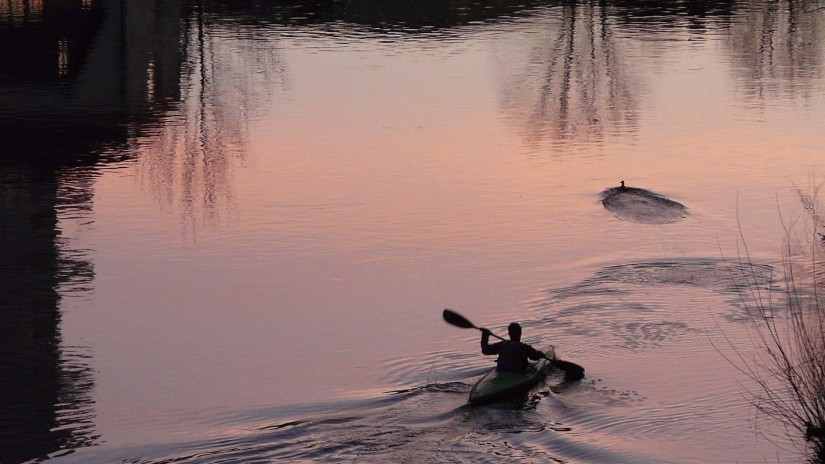 kayaking in Chikmagalur 1