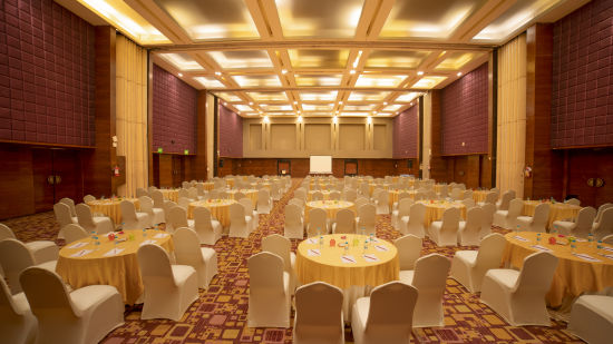 Crystal Ballroom hall for celebration at the orchid hotel pune  - The Orchid Hotel Pune