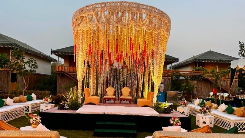 A wedding venue in Ranthambore