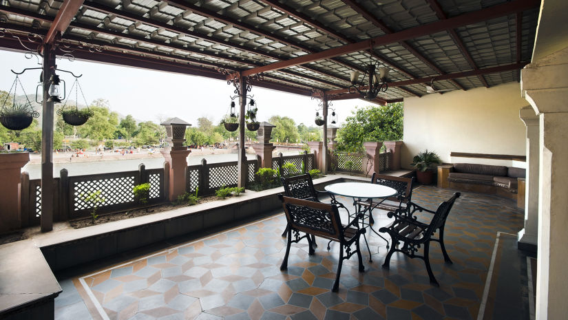 The Haveli Hari Ganga Haridwar Sitting Area Haveli hari Ganga Haridwar