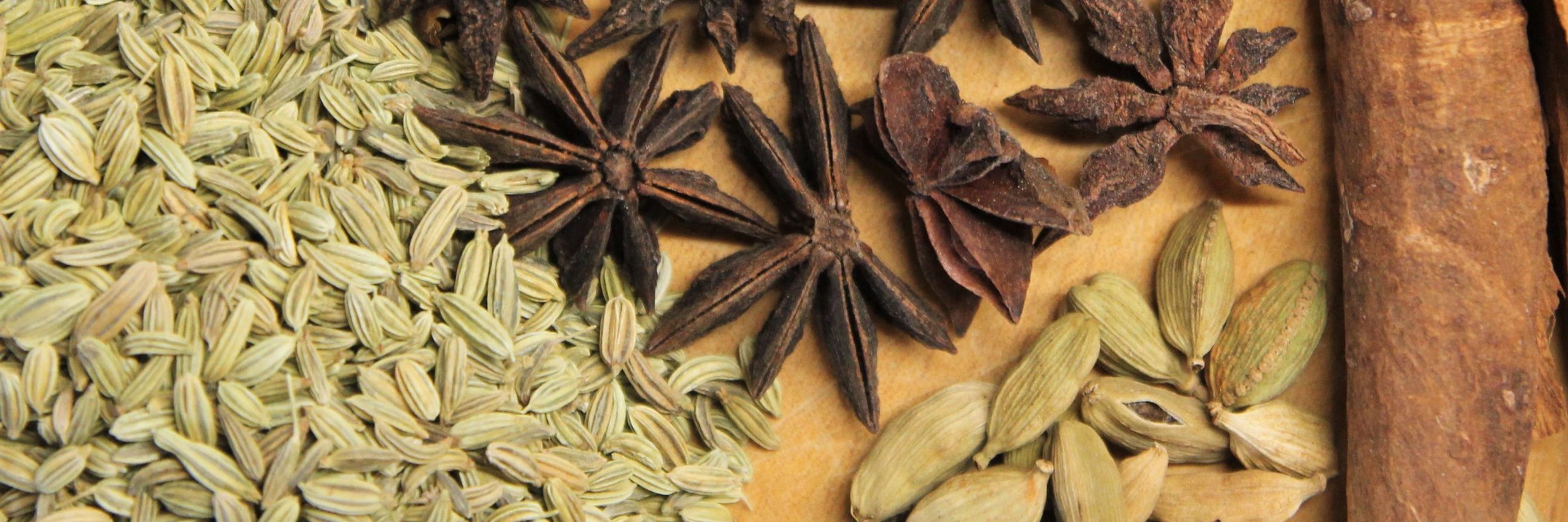 exotic spices like star anise, clove  @ Lamrin Ucassaim Hotel, Goa