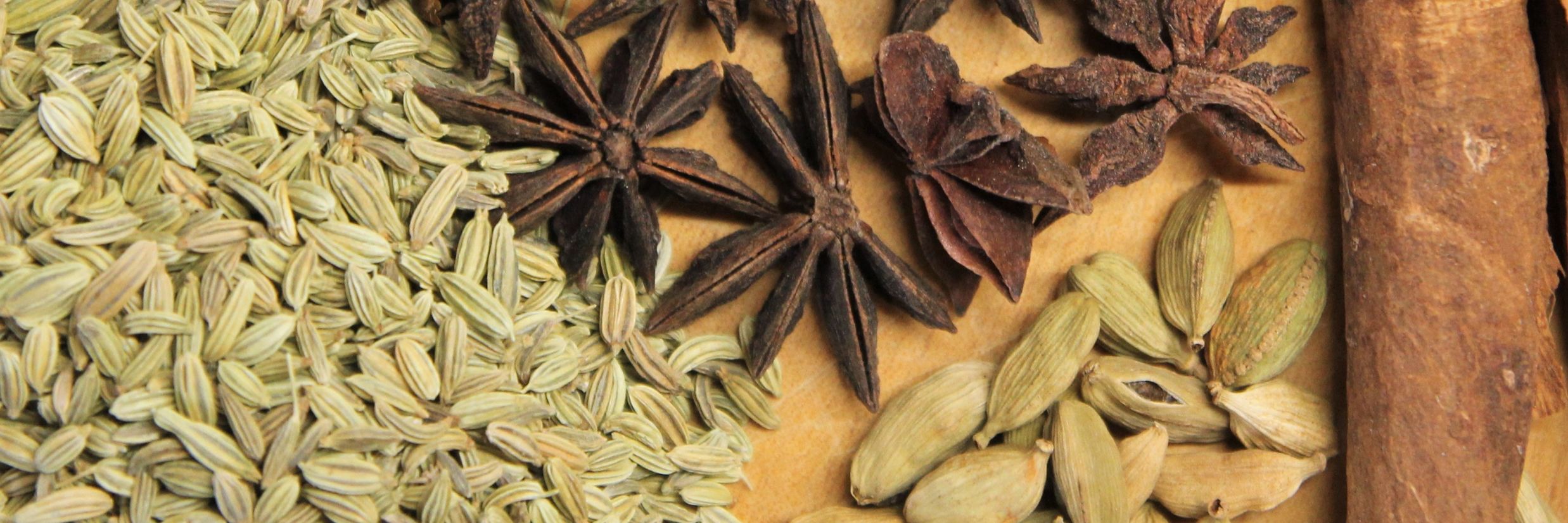 exotic spices like star anise, clove  @ Lamrin Ucassaim Hotel, Goa