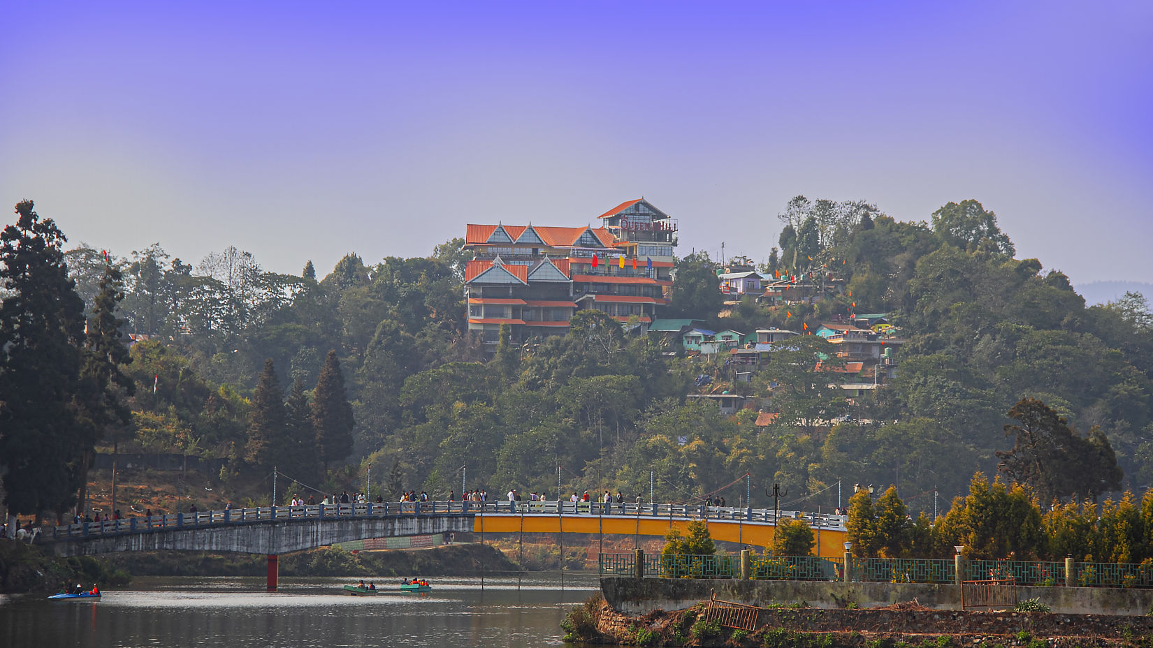  A exteriors shot from rooms of Mount Queen Hills resort