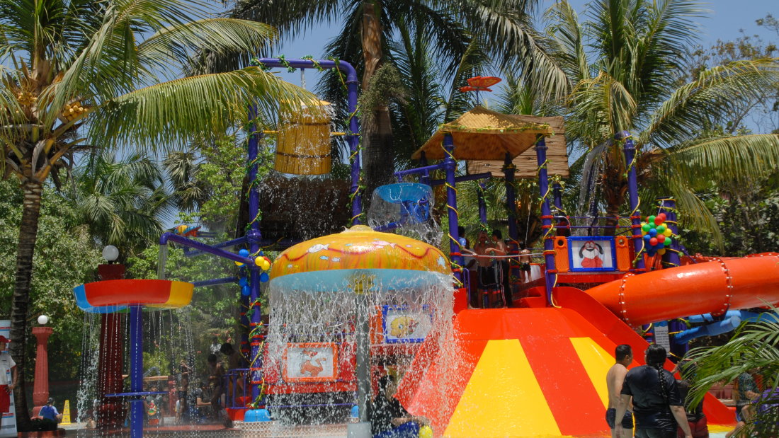 Water Kingdom - a play area at our amusement park during daytime