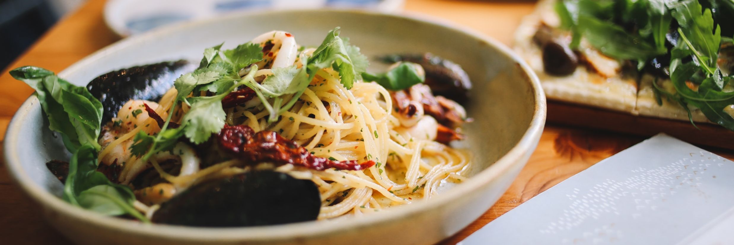 continental food in a bowl