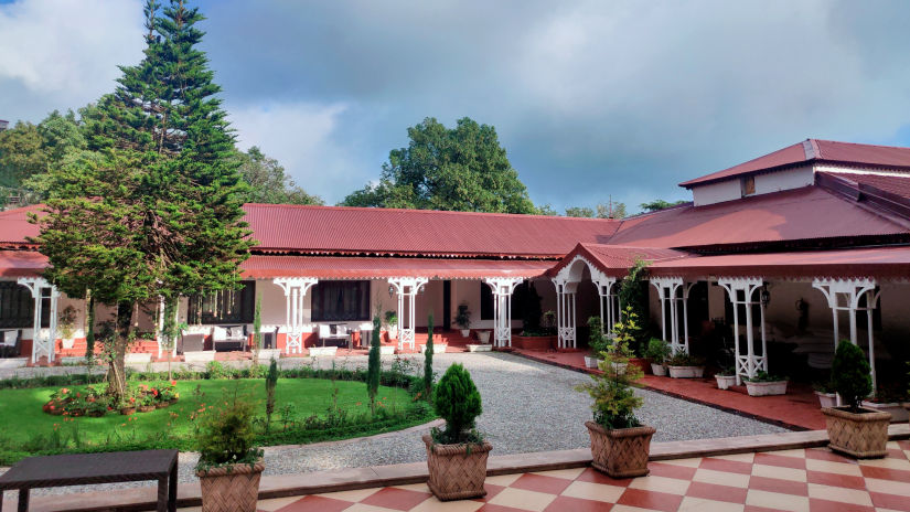 Facade view of The Claridges Nabha Residence, Mussoorie