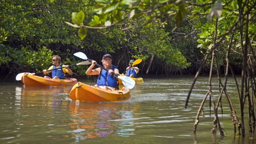 Kayaking