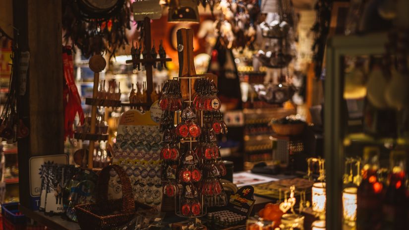 Digantaa Resort - Souvenirs in a souvenir shop