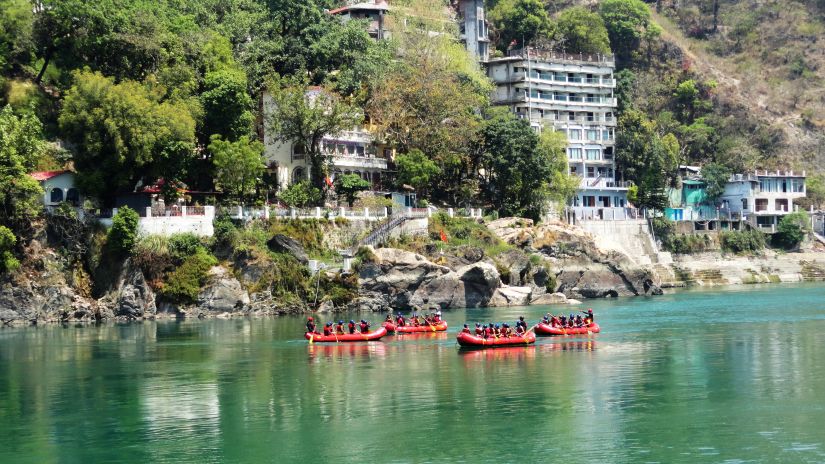 Neemrana s Glasshouse on The Ganges - Rishikesh rafting