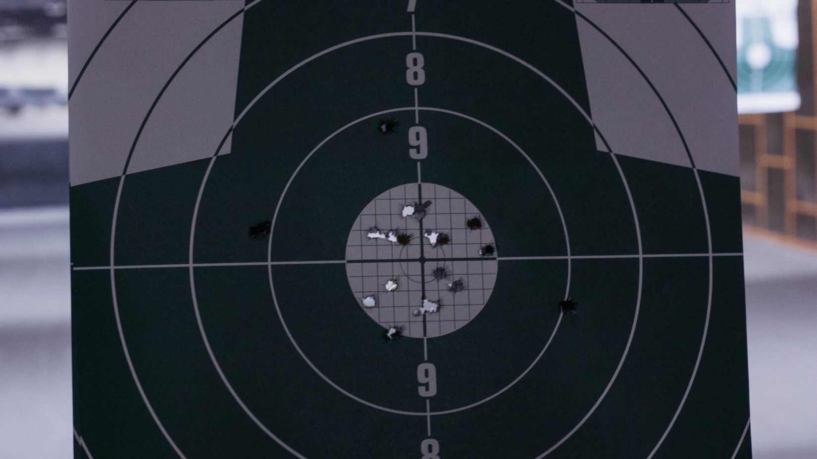 An image of a target for gun shooting