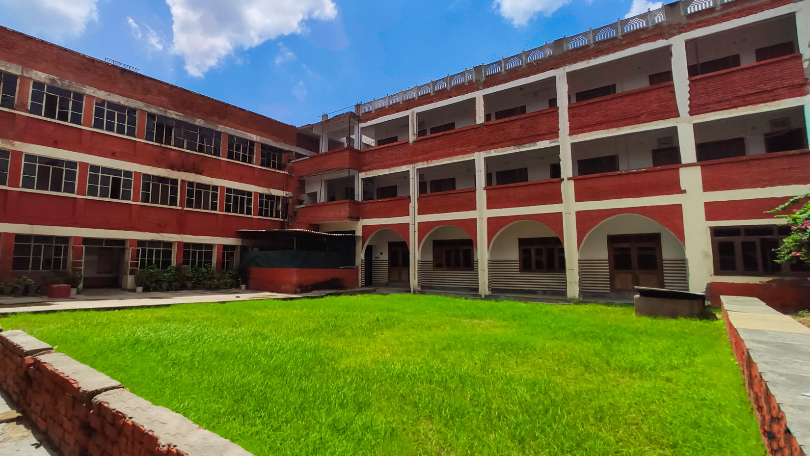 Facade of Goverdhan Hotel