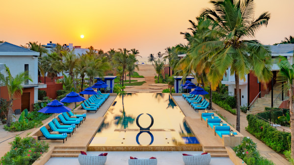 Beachfront Hotel in Goa