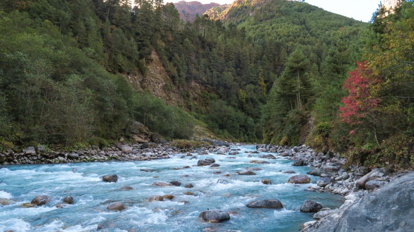 kosi river view