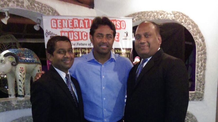 leander paes at orchid ecotel hotel mumbai