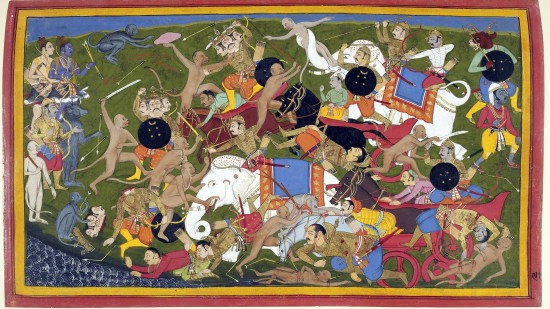 a pictoral representation of Ramayana