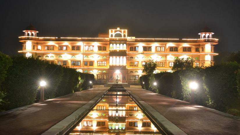 Exterior View of Umaid Palace Hotel Kalakho Dausa Rajasthan
