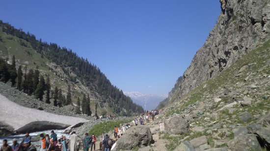 Way to Amarnath yatra