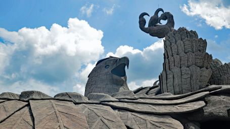 Jatayu Rock in Kollam