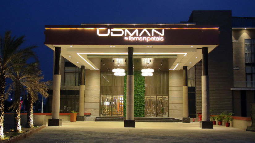 The Front Facade of Udman Greater Noida