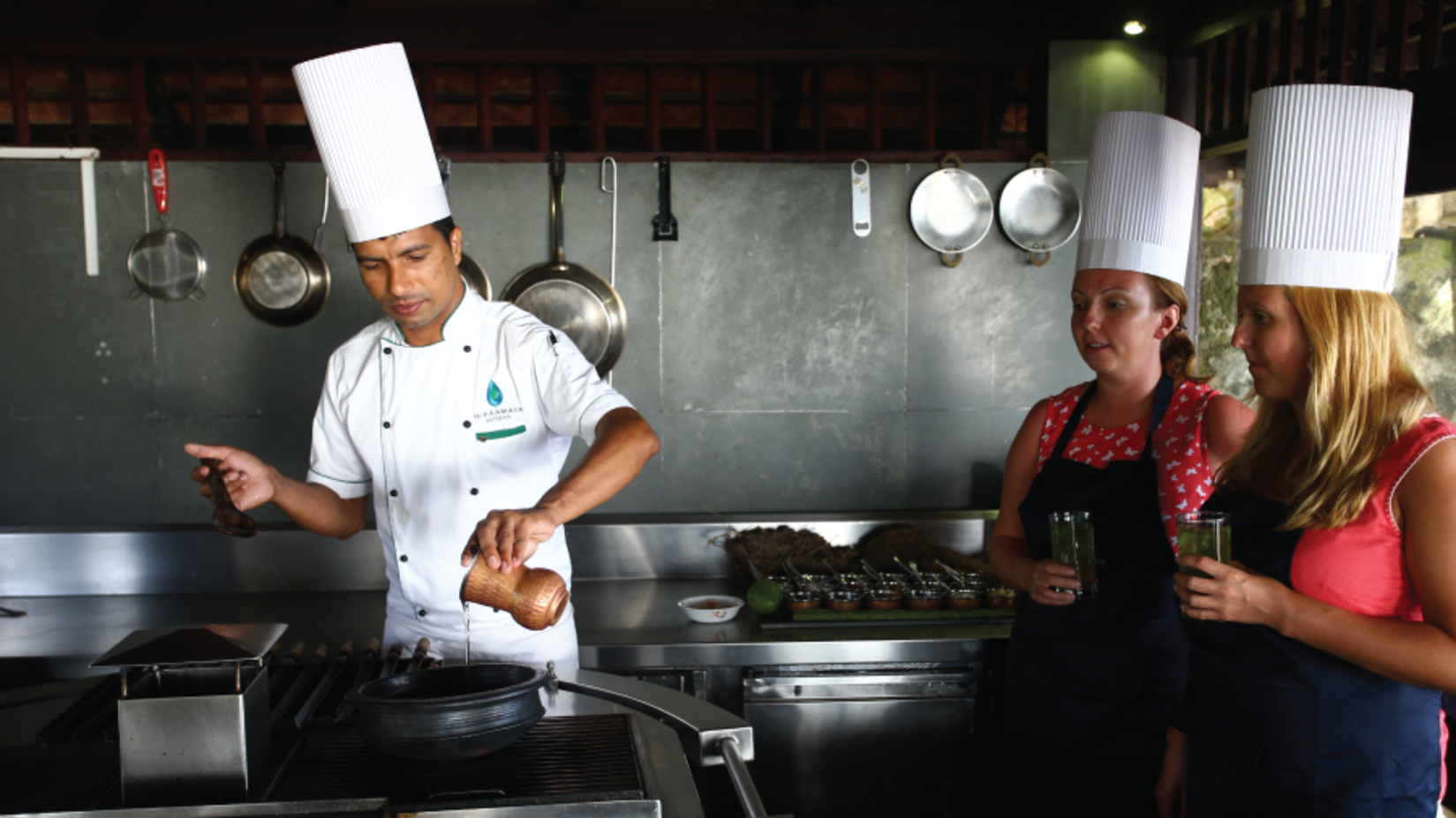 Cooking Class Niraamaya Retreats Surya Samudra Kovalam Resort