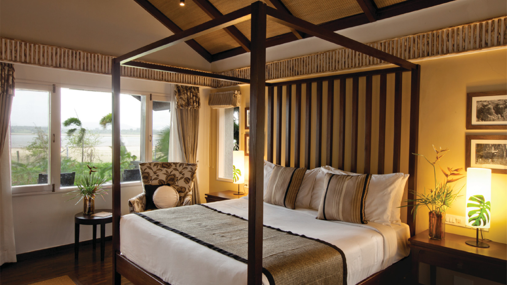 a bedroom at The Serai Kabini-16