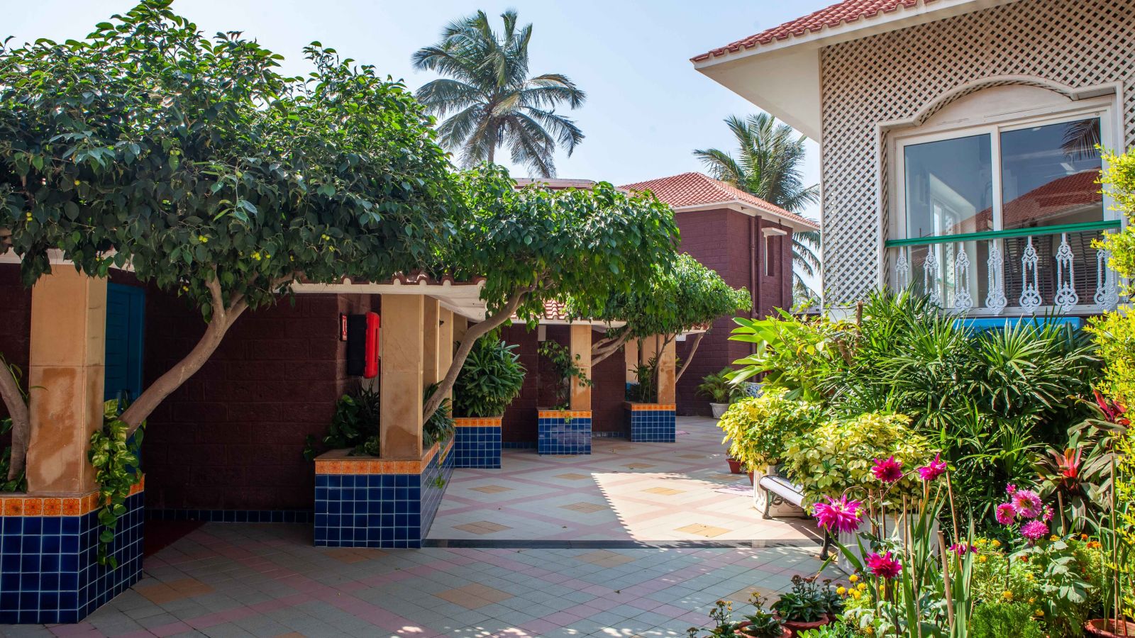 external facade of a villa - Mayfair Heritage, Puri - best resort in puri near sea beach