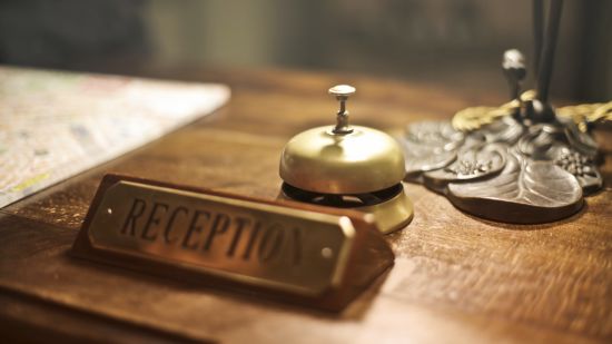 Reception desk bell